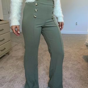 Wide Leg Trouser